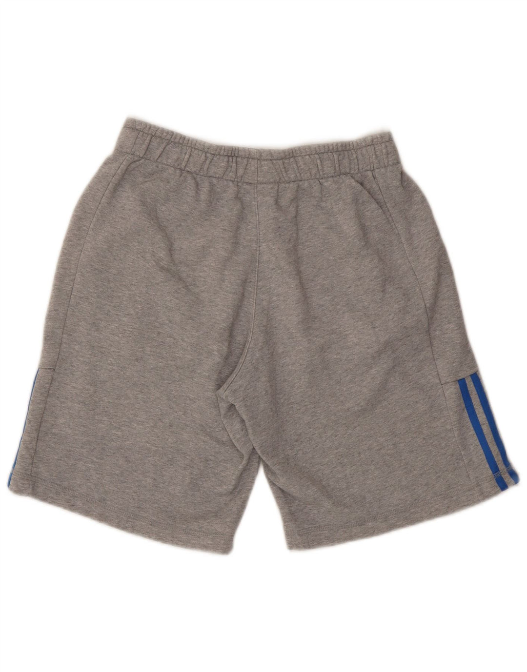Pantalones cortos deportivos ADIDAS Climalite para hombre de algodón gris medio