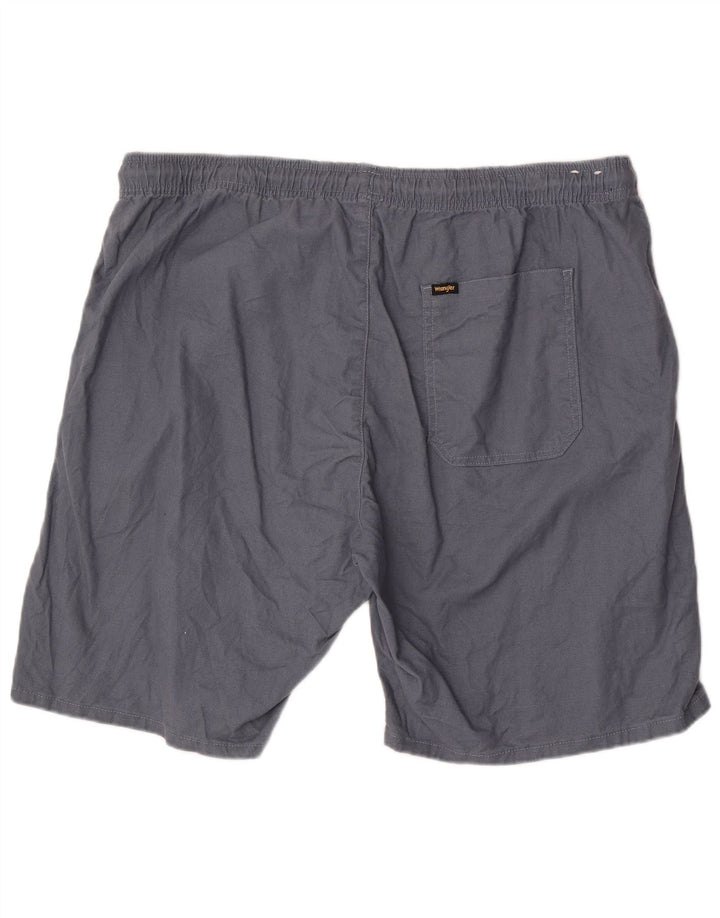 Wrangler Bermudas Hombre W38 XL Algodón Gris