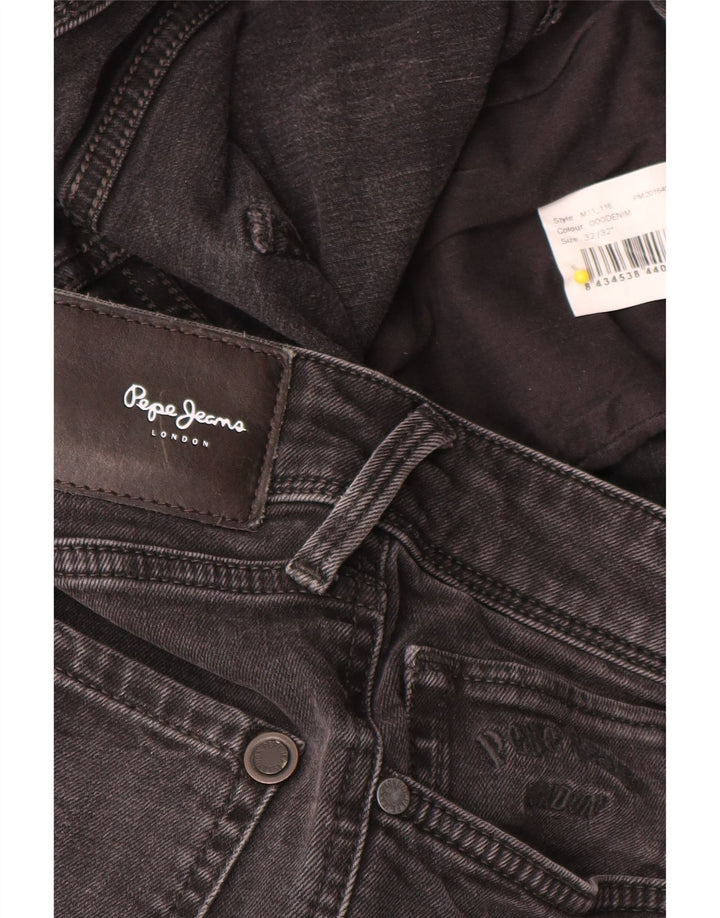 PEPE Jeans Vaqueros pitillo para hombre W32 L32 Gris