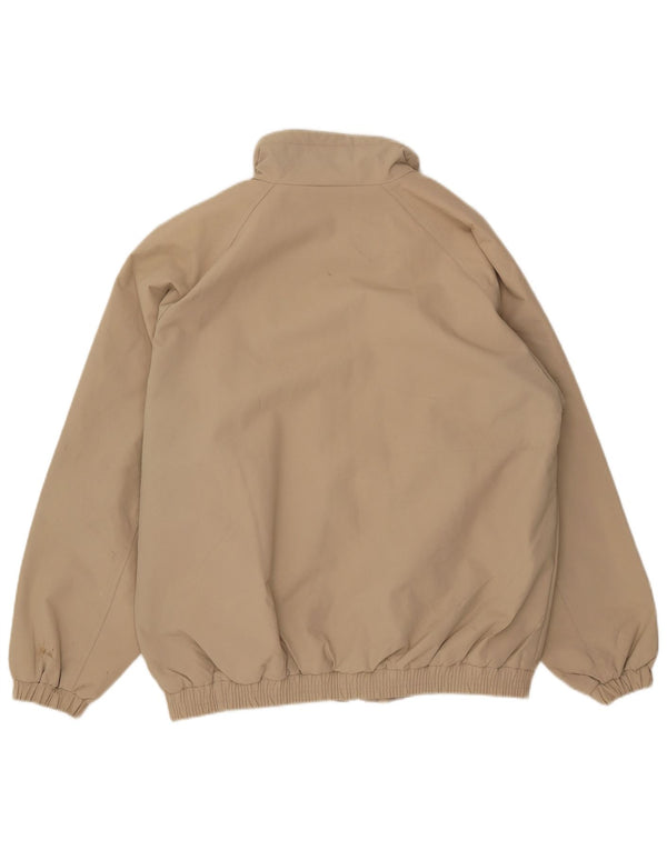 Asics Chaqueta Bomber para Hombre Reino Unido 40 Grande Poliamida Beige