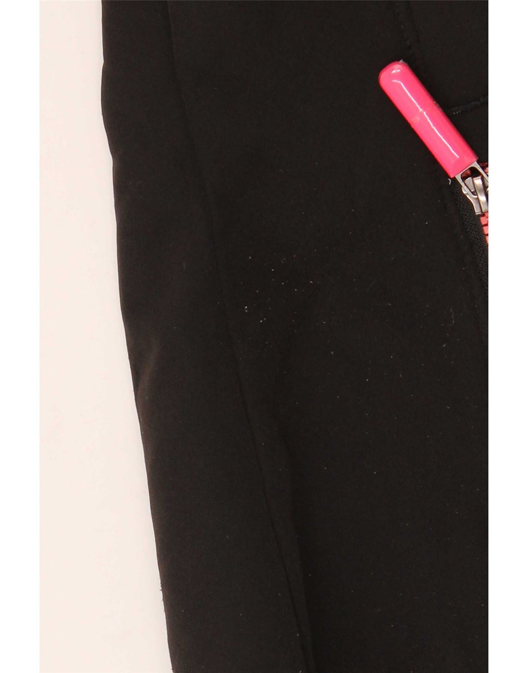 Superdry Chaqueta cortavientos con capucha para mujer, talla 40, talla M, color negro