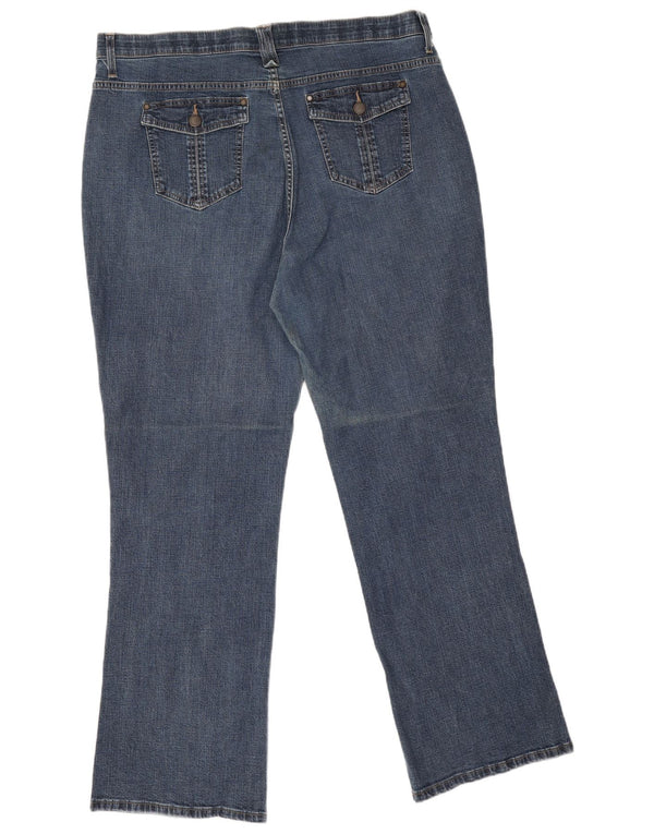 Lee Jeans Rectos para Mujer US 20 2XL W40 L30 Algodón Azul