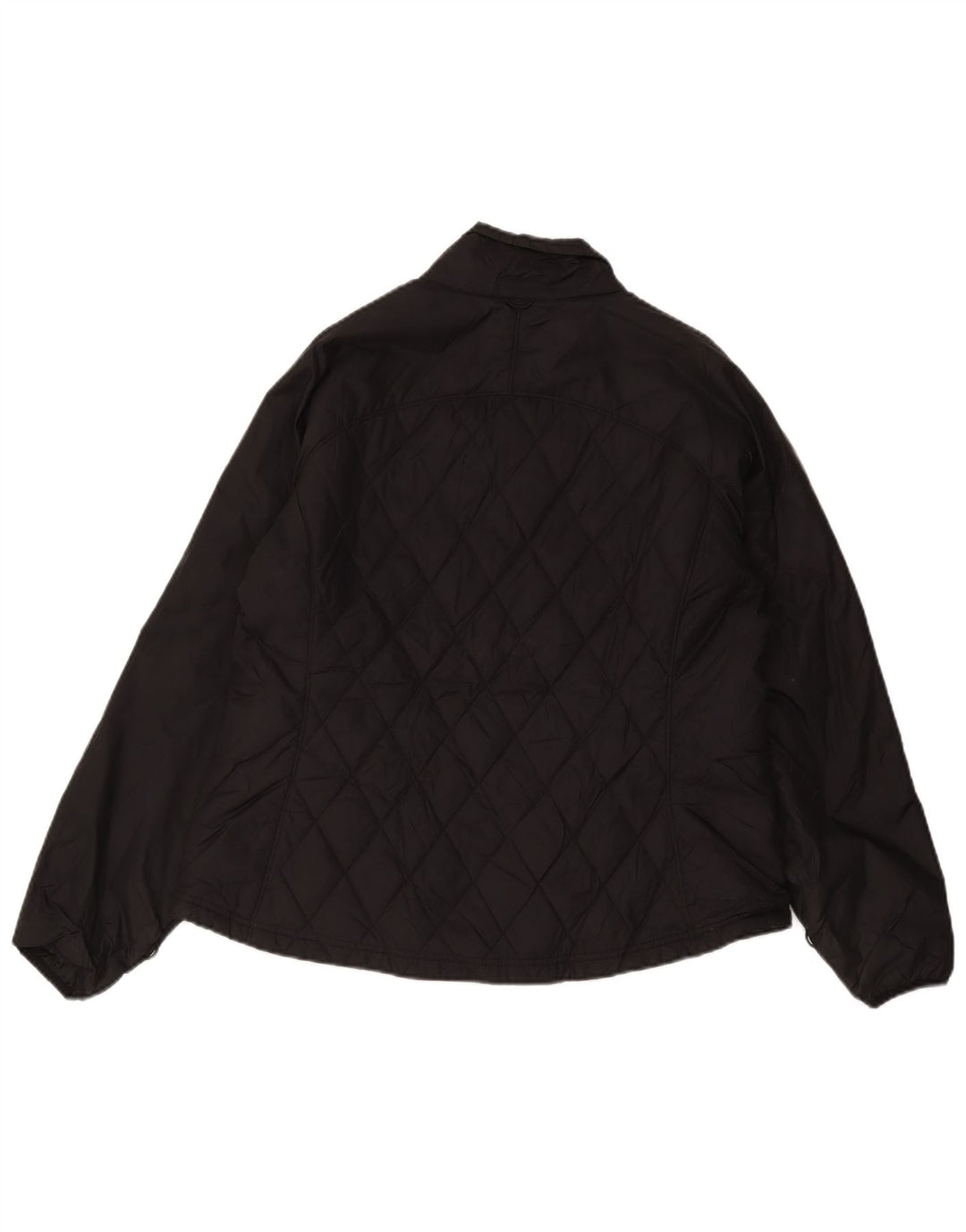 Eddie Bauer Chaqueta acolchada para mujer UK 40 XL Nylon negro