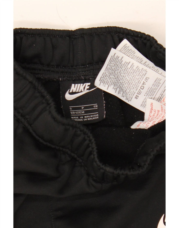 Nike Pantalones de chándal para niño Joggers 8-9 años Small Negro Poliéster