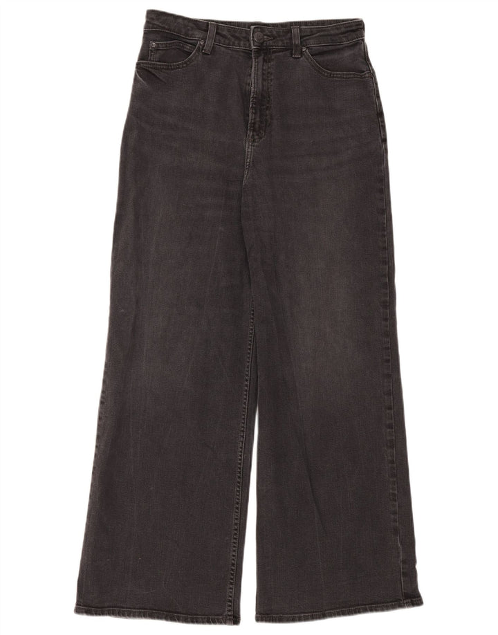 Vaqueros Acampanados De Talle Alto Para Mujer Lee W30 L28 Algodón Negro