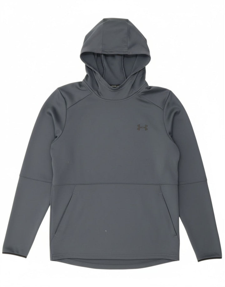 Under Armour Hombre Sudadera con capucha Jumper Small Gris Poliéster