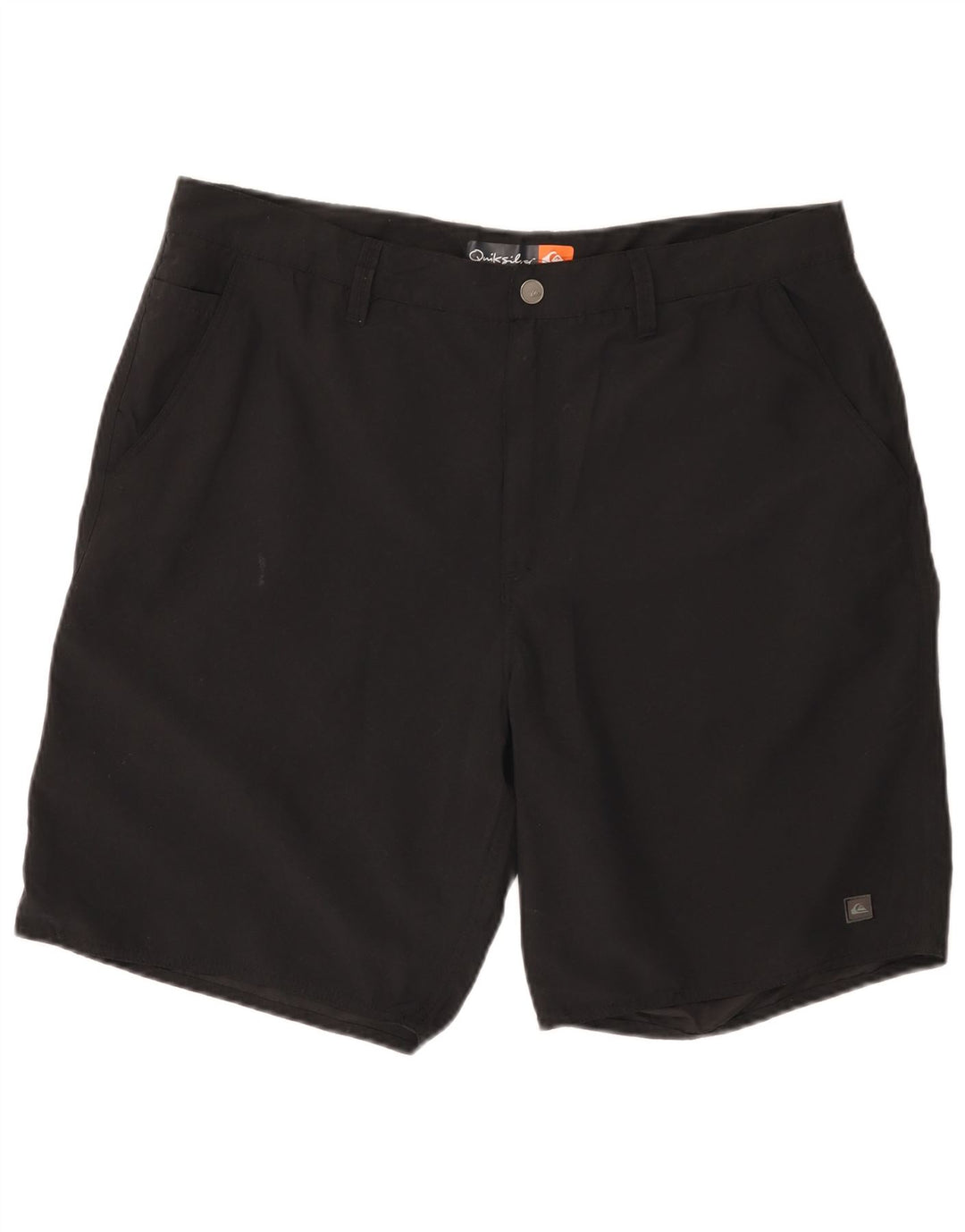 Pantalones cortos chinos Quiksilver para hombre W36 Poliéster negro grande