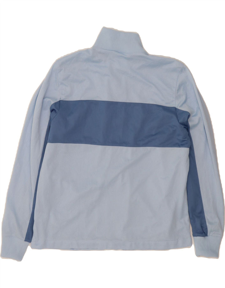 ADIDAS Womens Tracksuit Top Jacket UK 18 XL Blue Colourblock Polyester Vintage Adidas and Second-Hand Adidas from Messina Hembry 