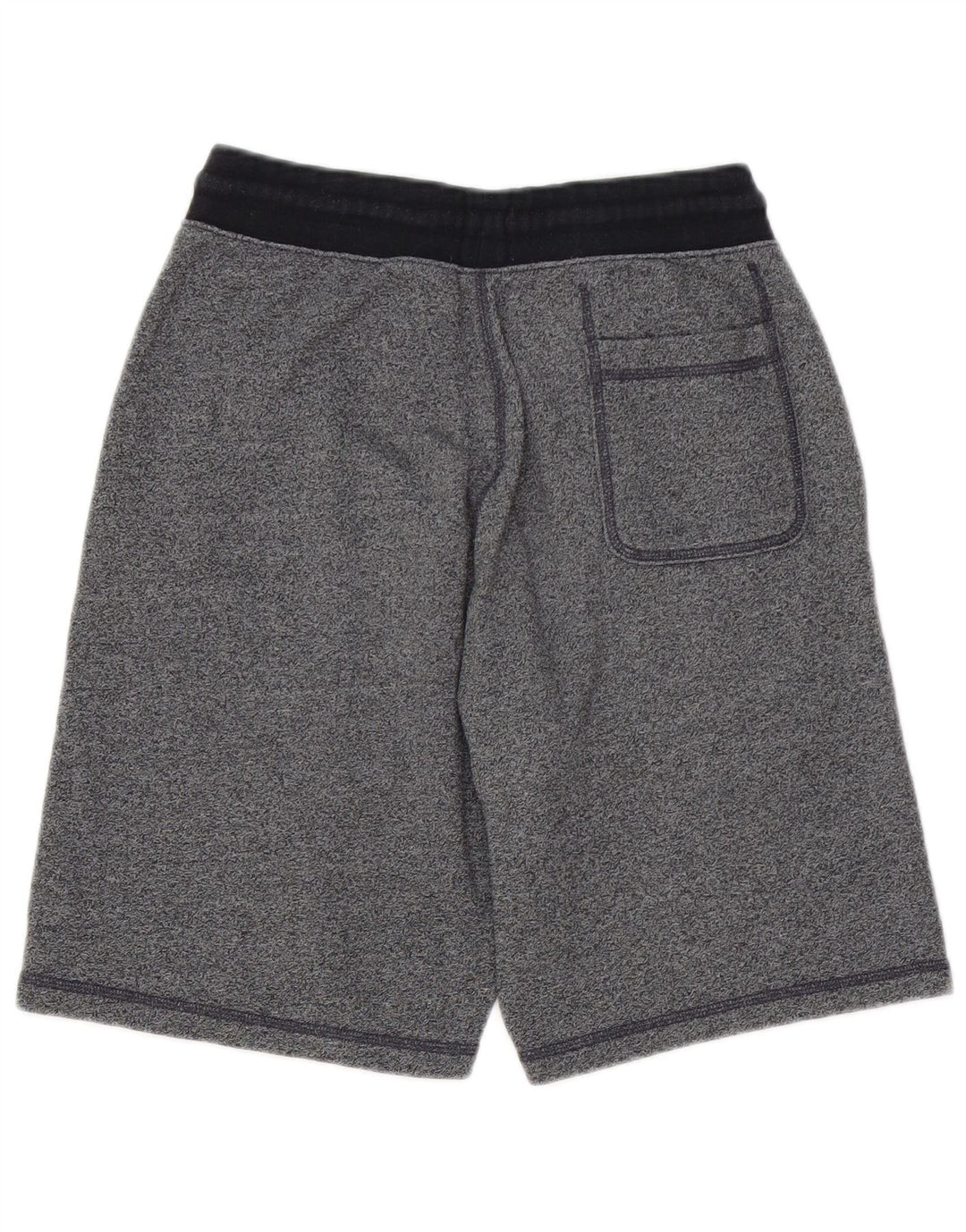 NIKE Pantalones cortos deportivos para hombre de algodón moteado gris pequeño