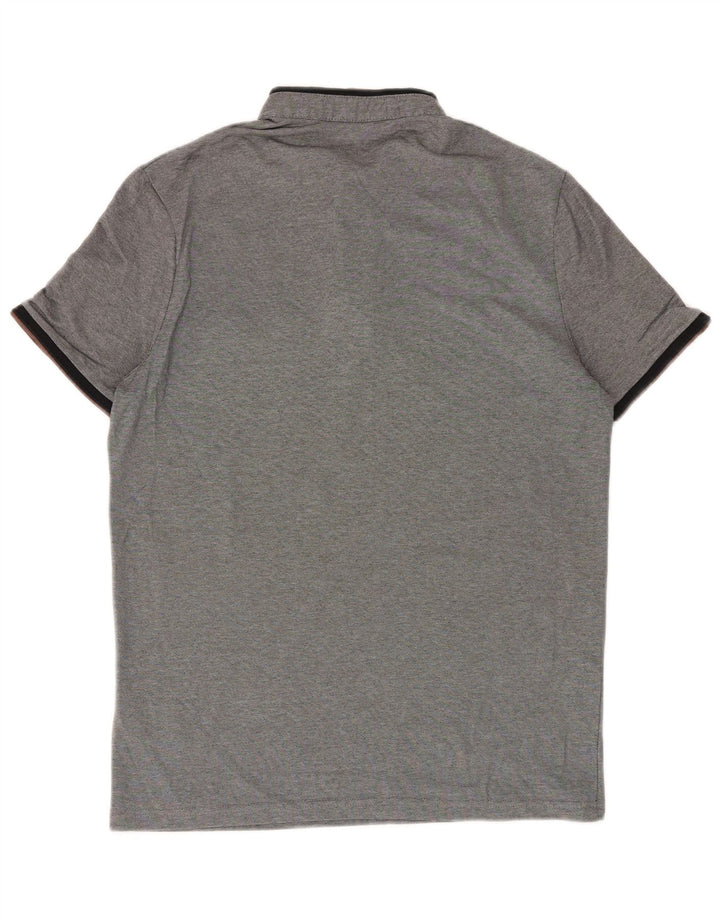 Polo Jules Hombre De Algodón Gris Medio