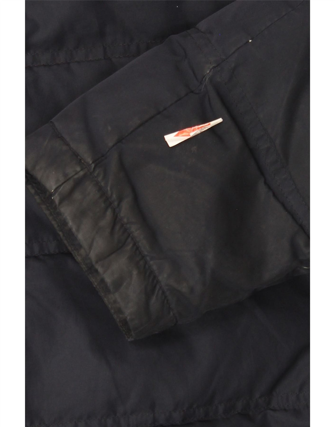 Michael Kors Chaqueta acolchada con capucha para hombre UK 38 Medium Azul marino Poliéster
