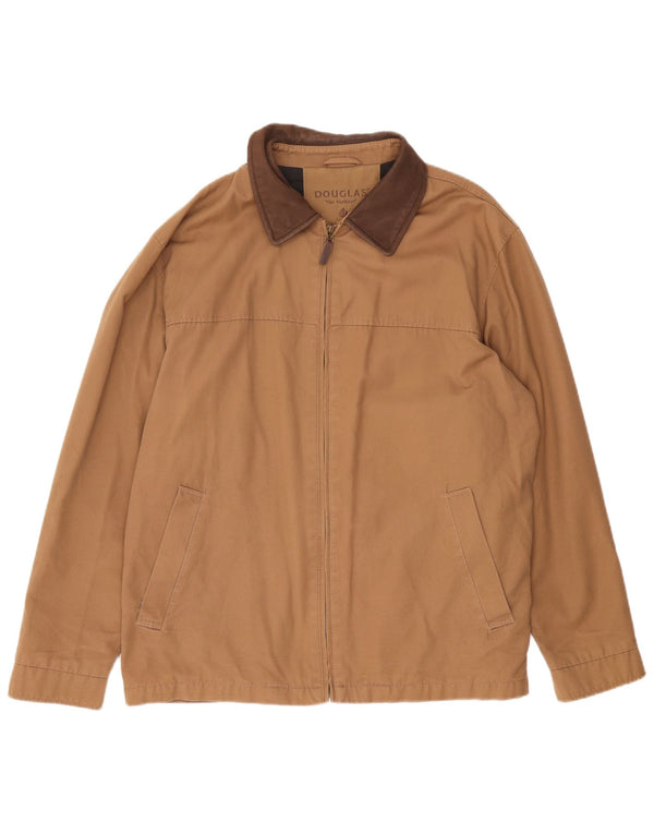 Douglas Chaqueta Bomber para Hombre UK 46 3XL Algodón Beige