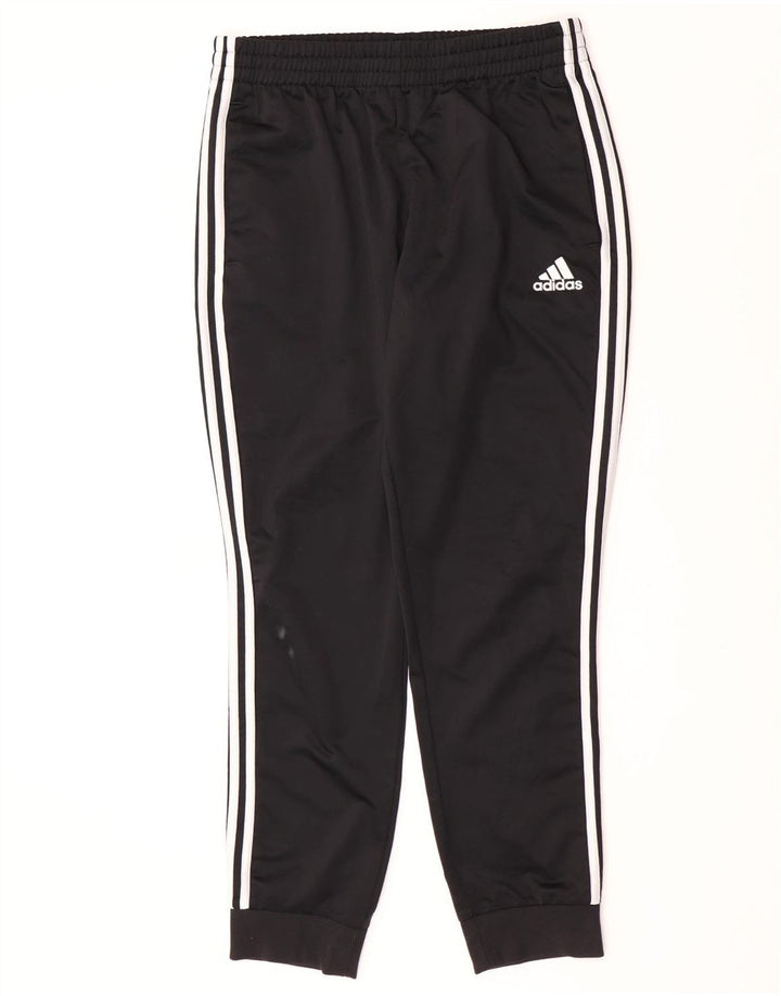 Adidas Pantalones de chándal para hombre Joggers UK 44/46 Large Negro Poliéster