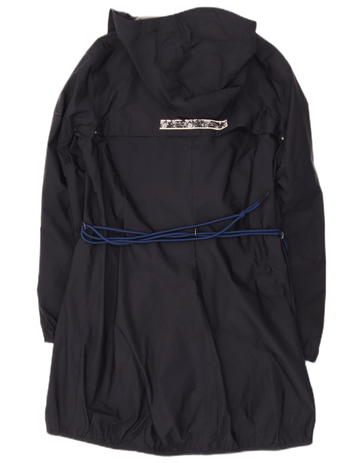 Helly Hansen Chubasquero con capucha para mujer UK 46 Grande Poliéster negro