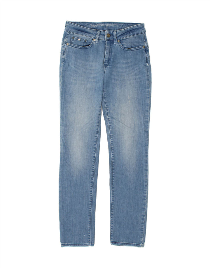 GAS Womens Slim Jeans W26 L30 Blue Cotton | Vintage Gas | Thrift | Second-Hand Gas | Used Clothing | Messina Hembry 