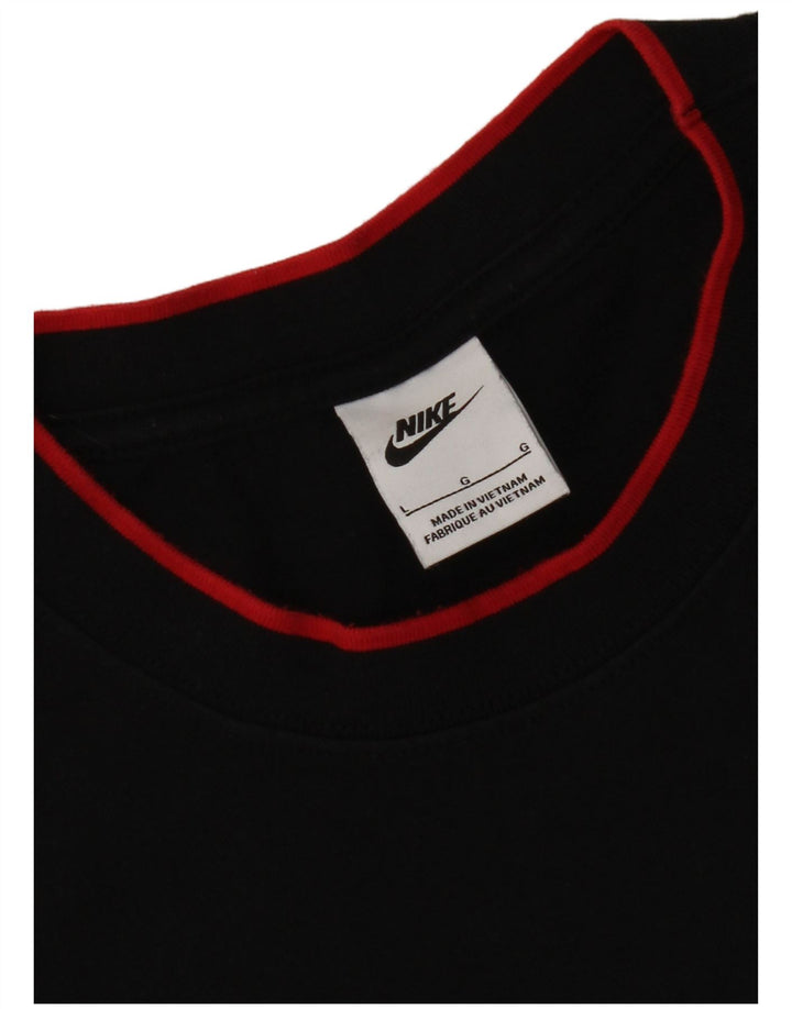 Nike - Camiseta para hombre, talla grande, color negro