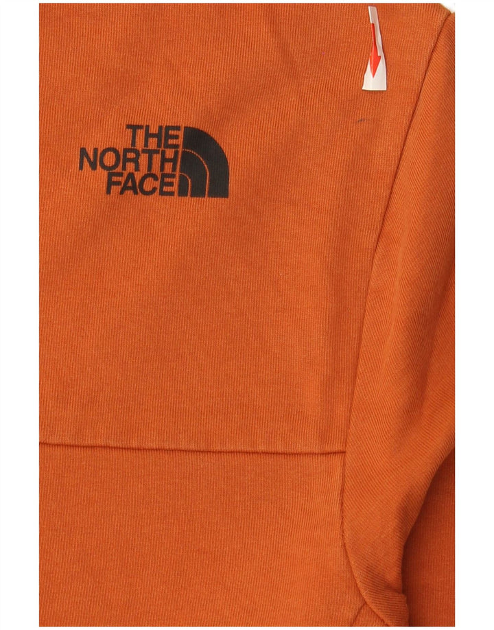 The North Face Hombre Sudadera Jumper Medium Naranja Algodón