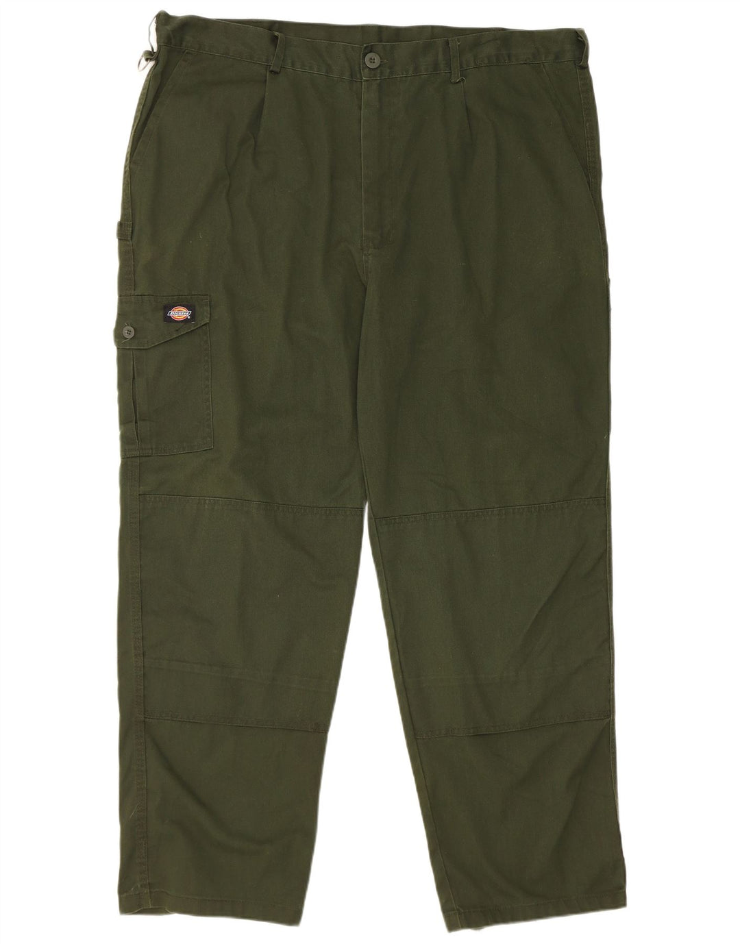 Dickies Pantalón cargo cónico para hombre W44 L30 Poliéster verde