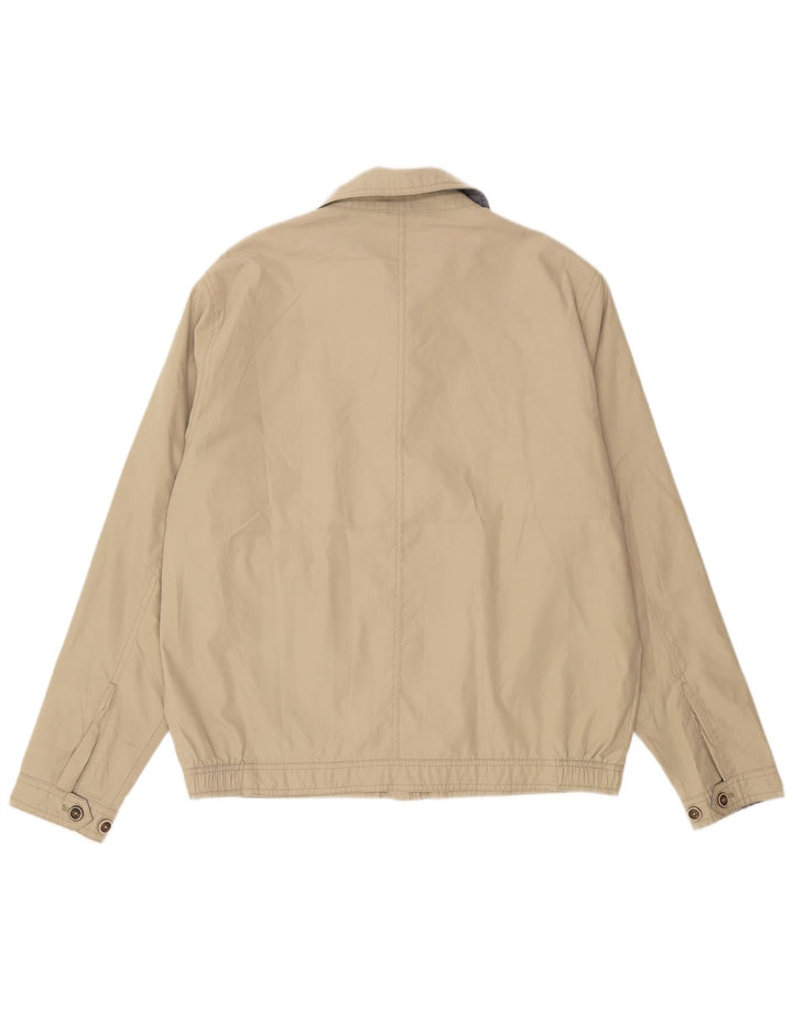 Marks & Spencer Chaqueta Bomber para Hombre UK 40 Grande Poliéster Beige