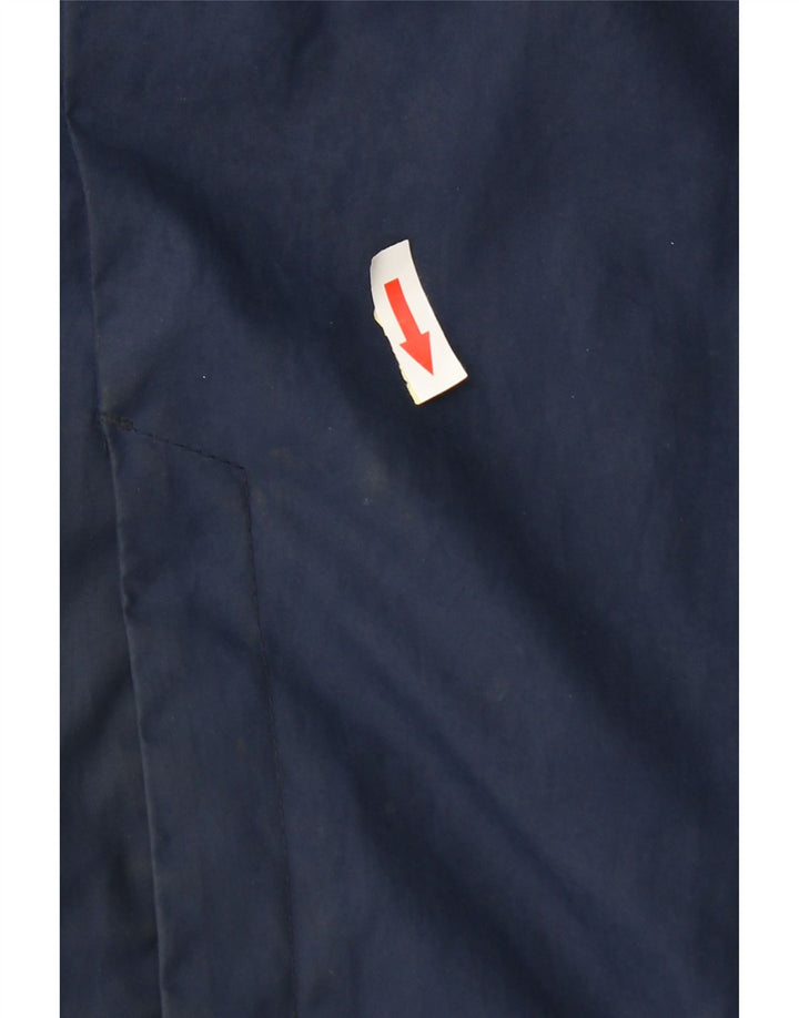 Nike Abrigo acolchado con capucha para hombre UK 38 Medium Azul marino Poliéster