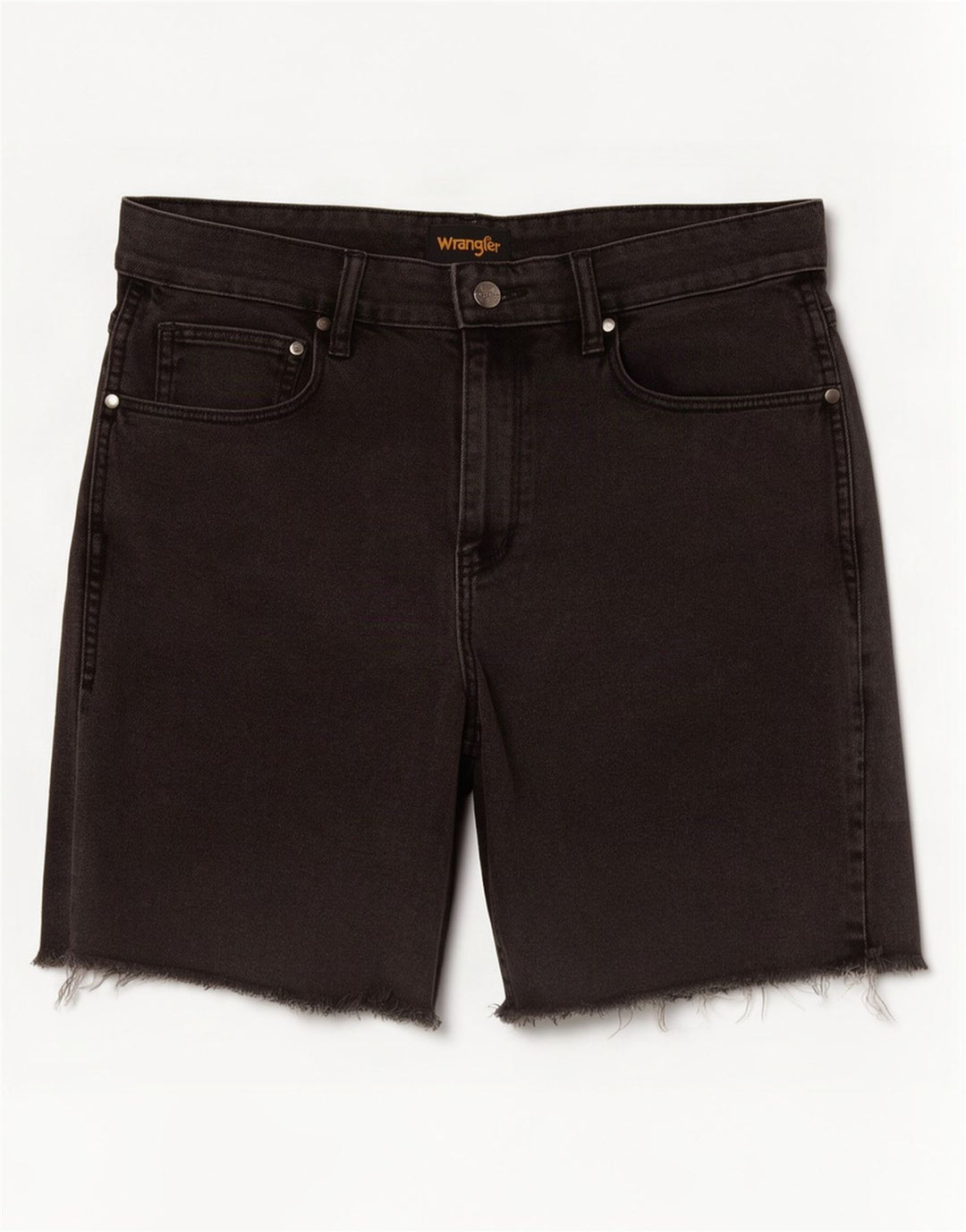 Wrangler Pantalones cortos de mezclilla para hombre W34 Grande Negro