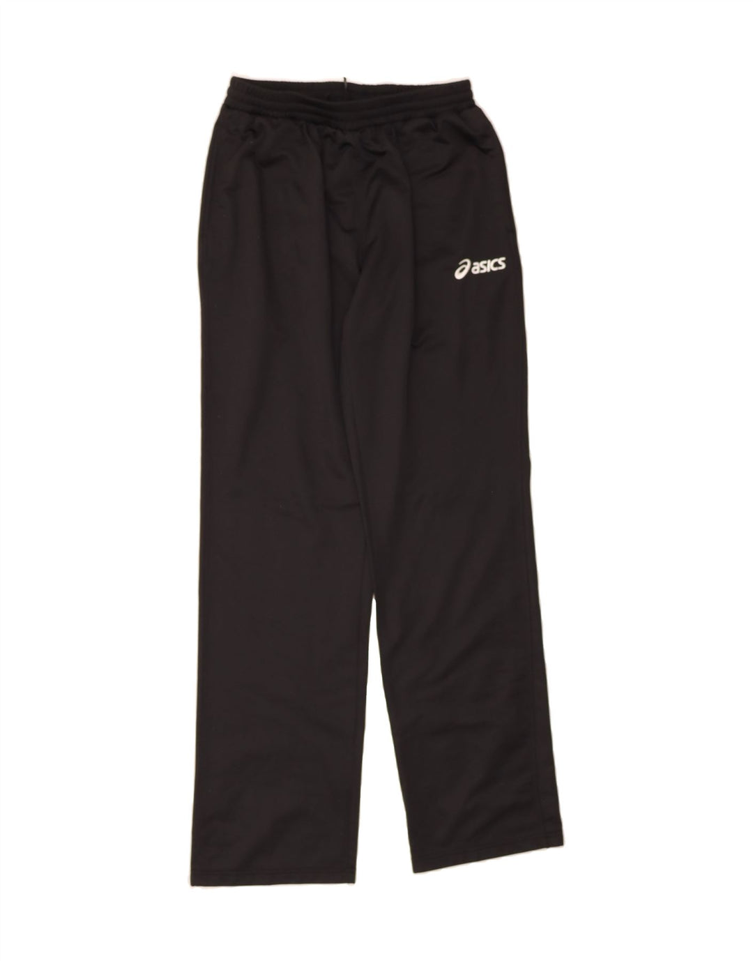 ASICS Boys Tracksuit Trousers 15-16 Years Large  Black Polyester Vintage Asics and Second-Hand Asics from Messina Hembry 