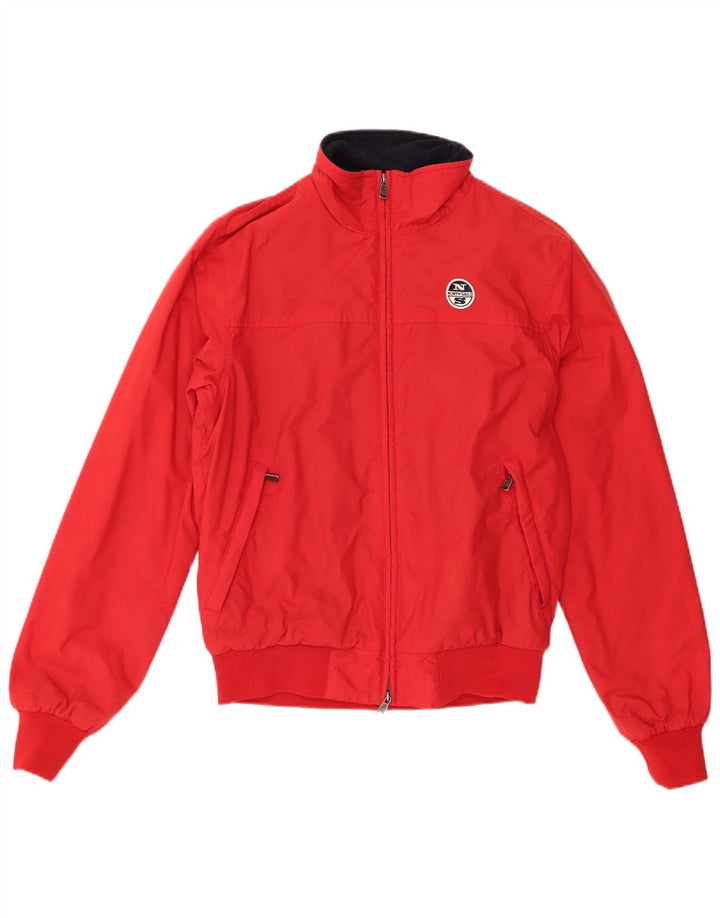 North Sails Chaqueta Bomber para Hombre UK 38 Medium Red Polyamide