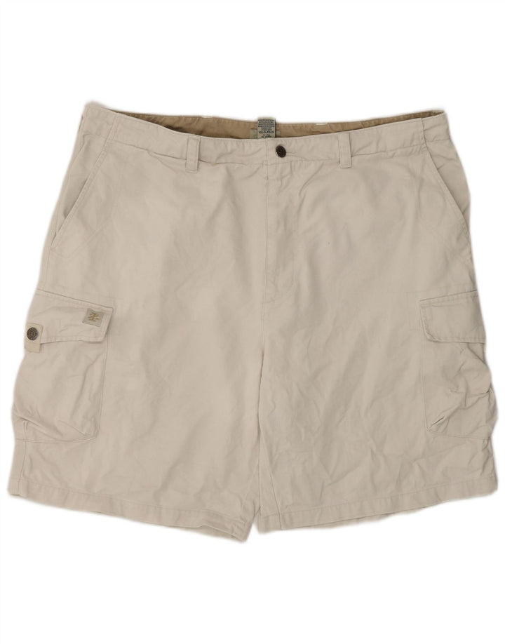 Izod Shorts Cargo Hombre W40 XL Algodón Beige