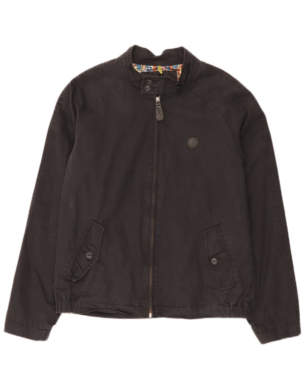Pretty Green Chaqueta Bomber para Hombre UK 38 Medium Black