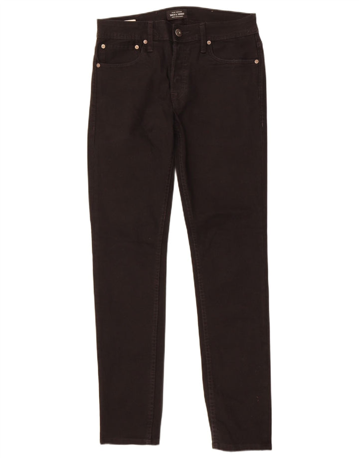 Jack & Jones Tim Slim Jeans para Hombre W28 L32 Algodón Negro