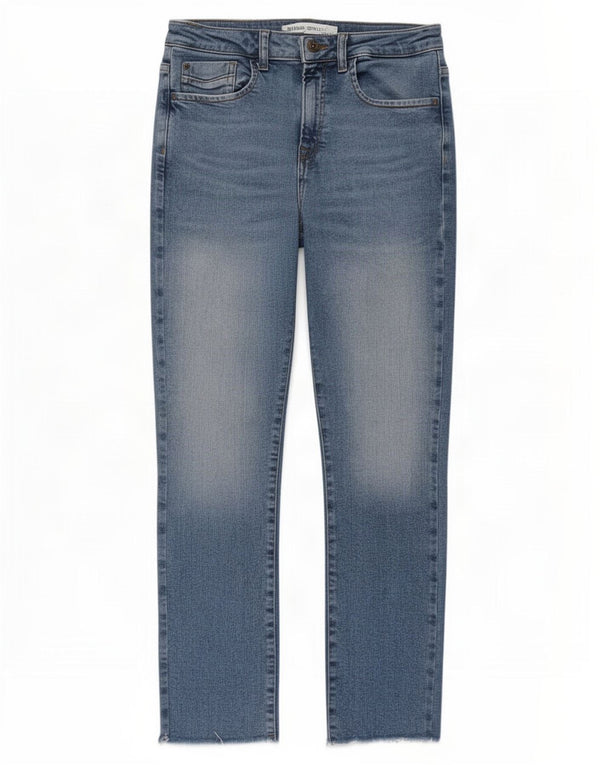 Zara Vaqueros Rectos Mujer EU 38 Small W28 L26 Azul