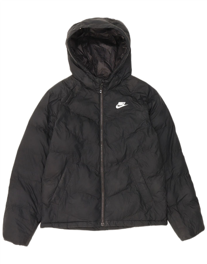 Chaqueta acolchada con capucha para niños Nike 13-14 años XL Negro Poliéster
