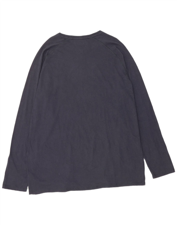 Dickies Mens Tall Top Manga Larga 2XL Azul Marino Algodón