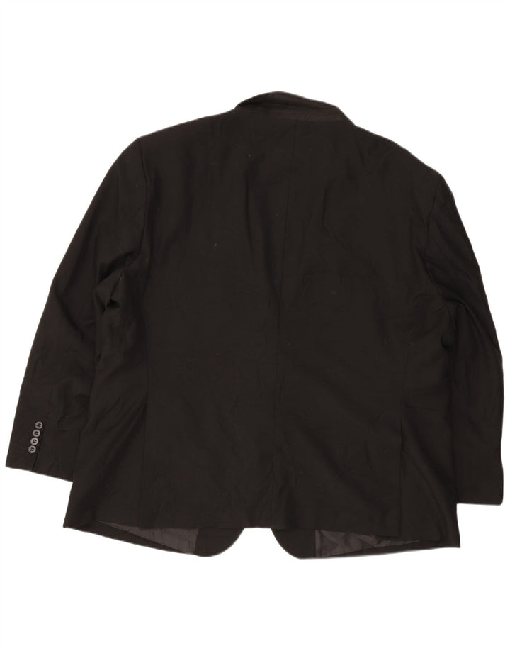 Nautica Chaqueta tipo blazer de 2 botones para hombre IT 52 XL Poliéster negro