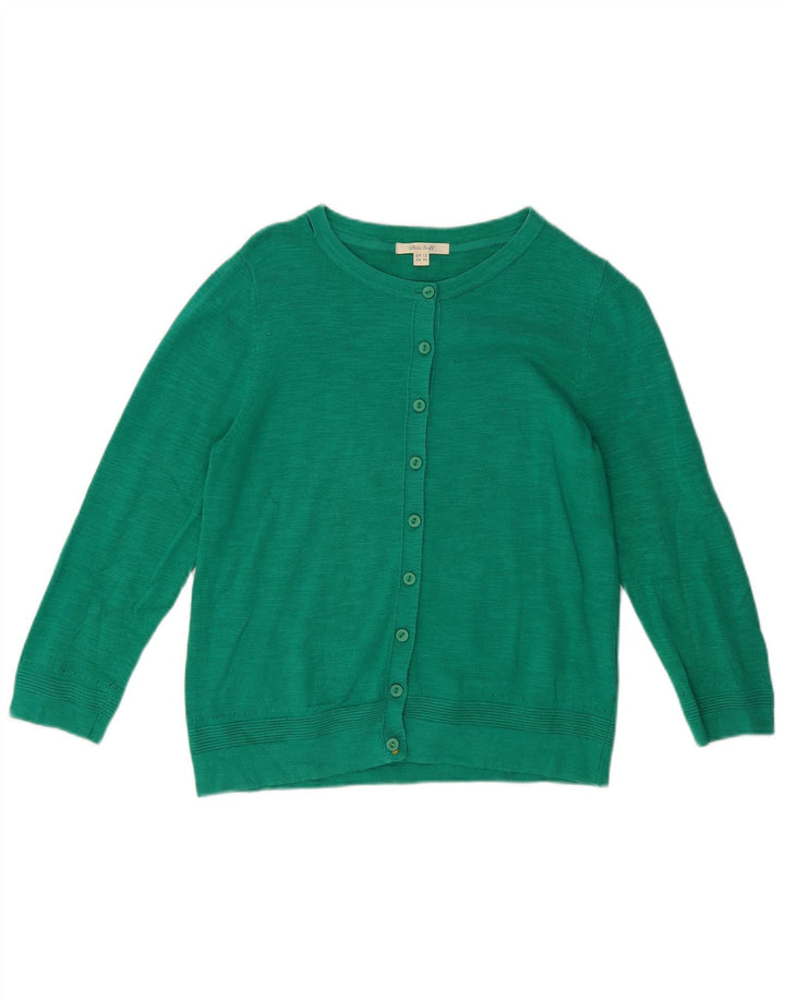 Cárdigan para mujer de White Stuff, talla 48, algodón verde medio
