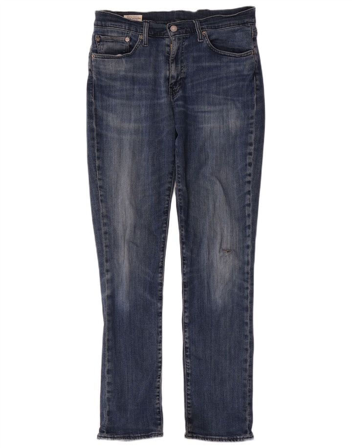 LEVI'S Mens 511 Slim Jeans W32 L32 Algodón Azul