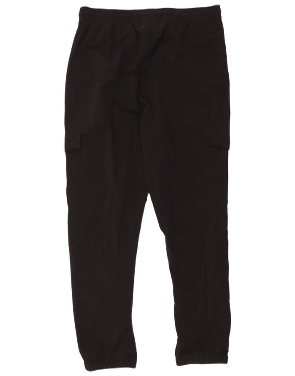 Mckenzie Mens Joggers Cargo Pantalones XL W36 L30 Poliamida Negro