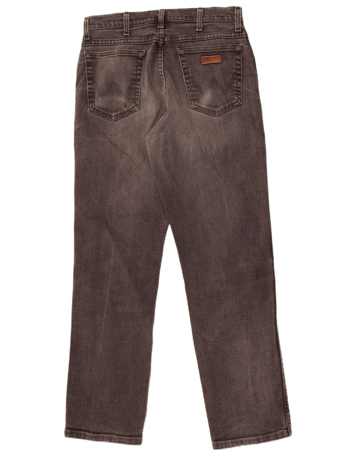 Wrangler Vaqueros rectos para hombre W30 L31 Gris