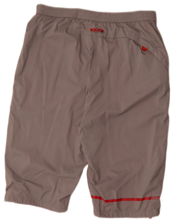 Bermudas Adidas Hombre Grande W36 Poliéster Gris