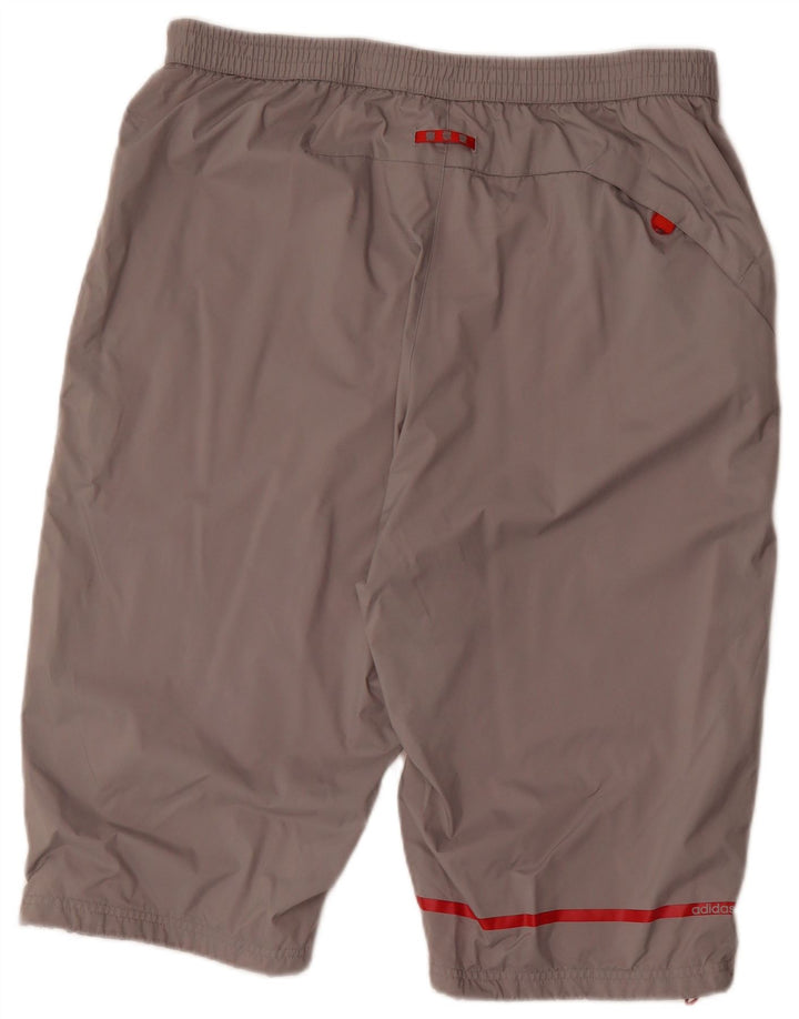 Bermudas Adidas Hombre Grande W36 Poliéster Gris