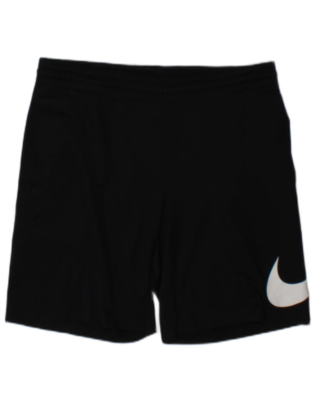 Nike Dri Fit Graphic - Pantalones cortos deportivos para hombre (poliéster), color negro