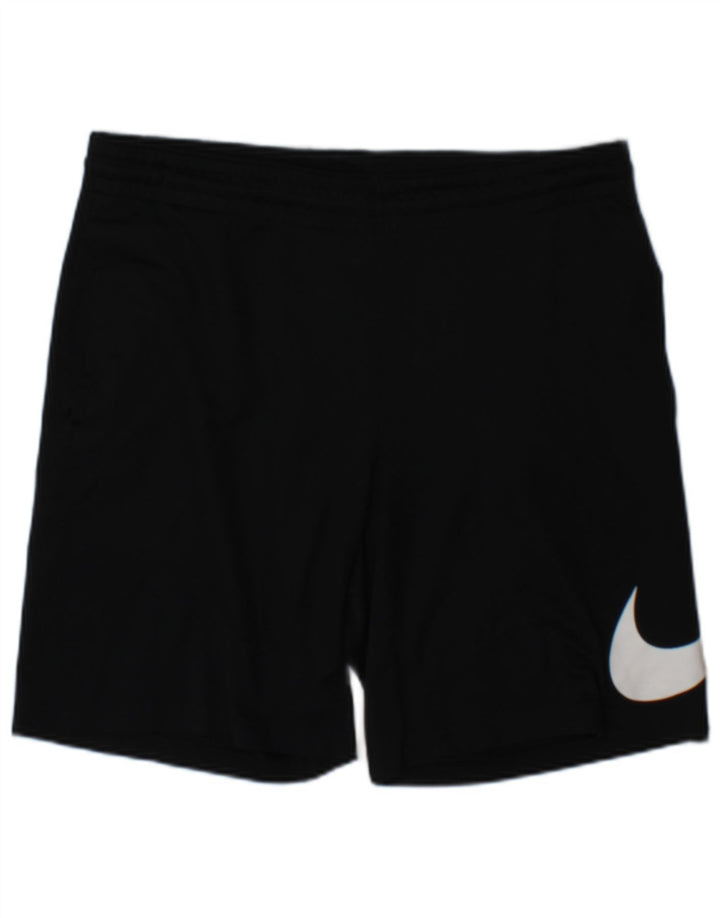 Nike Dri Fit Graphic - Pantalones cortos deportivos para hombre (poliéster), color negro