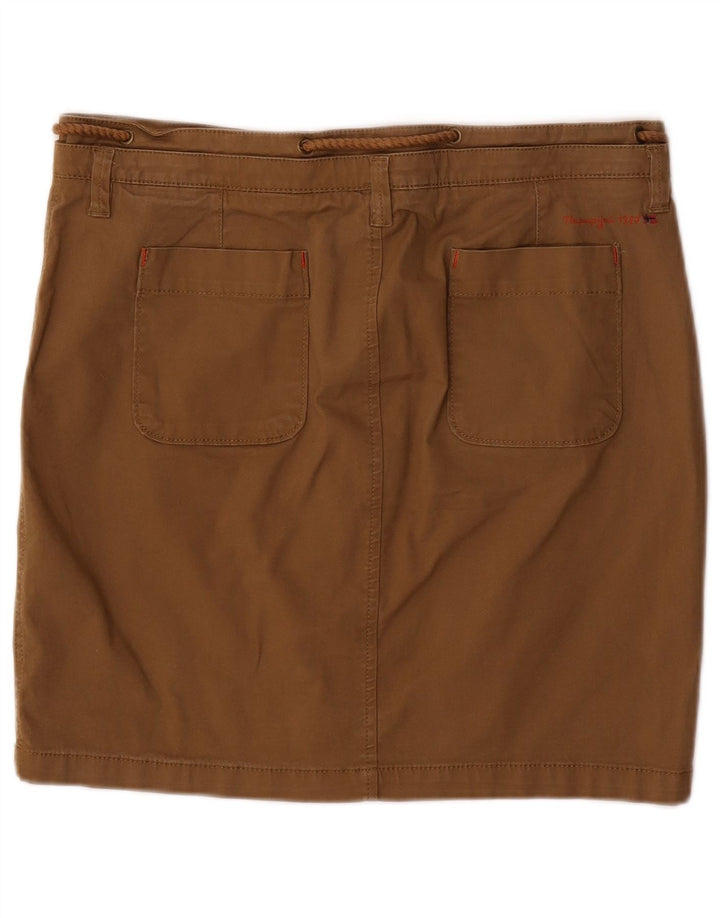 Napapijri Minifalda Geographic para mujer W32 Grande Marrón