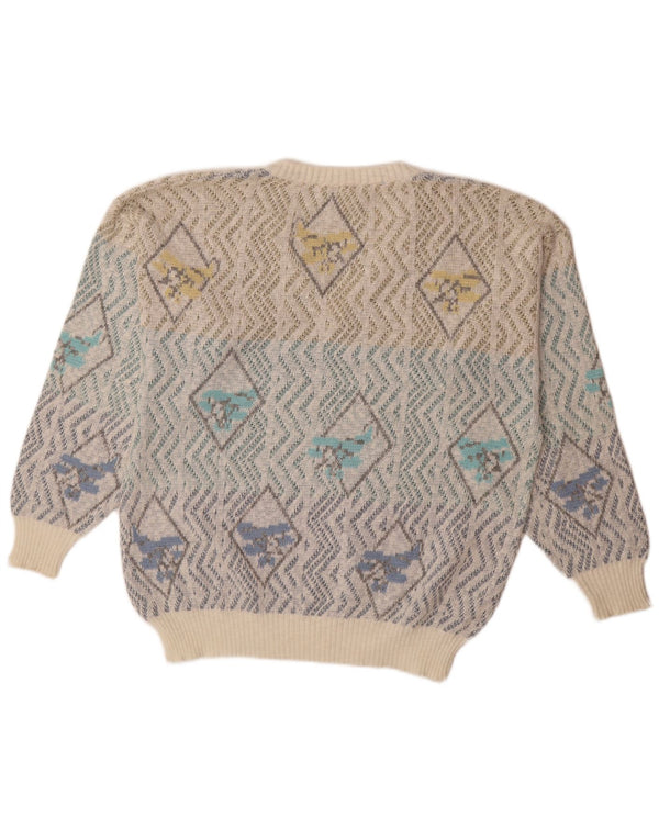 Dornbusch Jersey con Cuello en V para Hombre IT 50 Medium Multicolor Geométrico