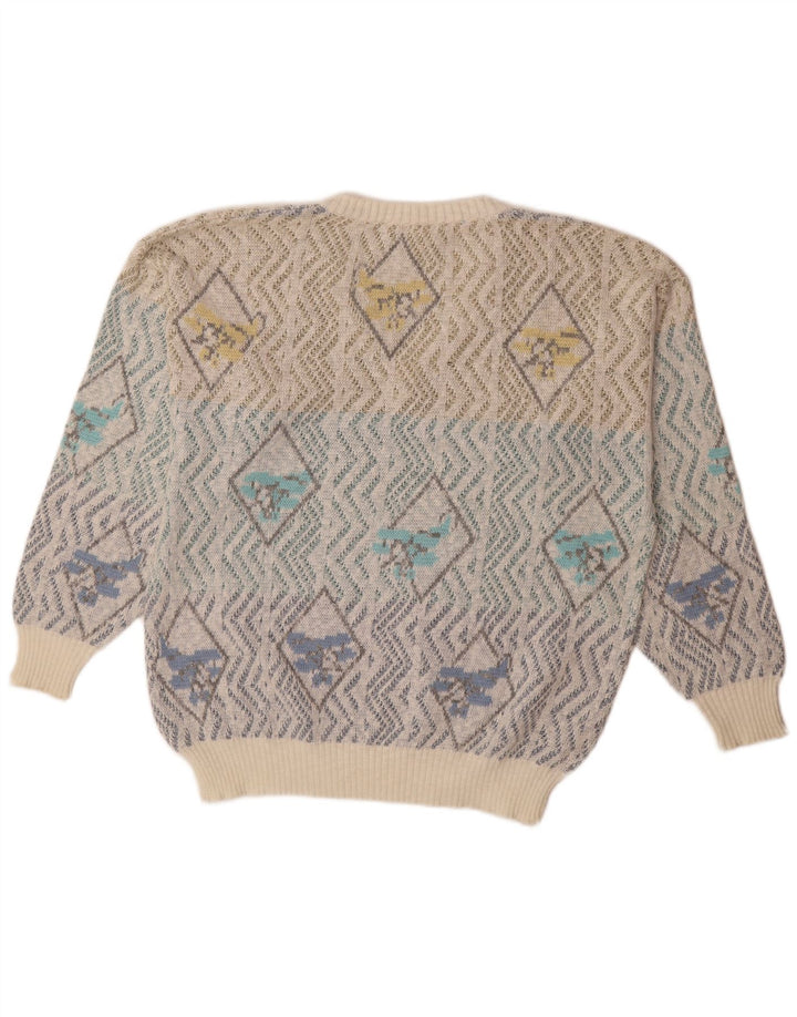 Dornbusch Jersey con Cuello en V para Hombre IT 50 Medium Multicolor Geométrico