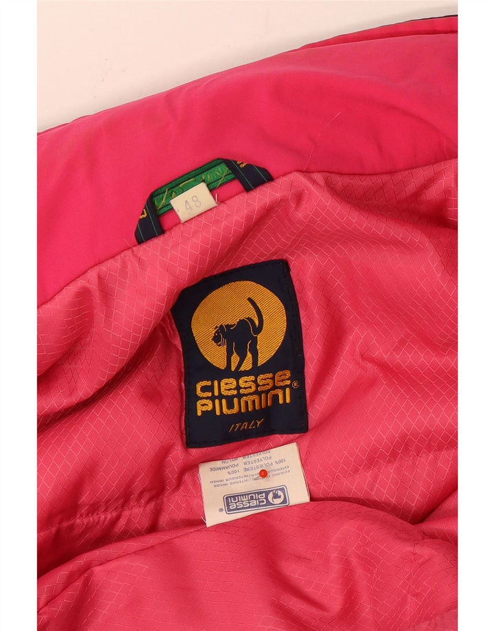 Ciesse Piumini Chaqueta de esquí con capucha para hombre IT 48 Medium Azul marino Colorblock