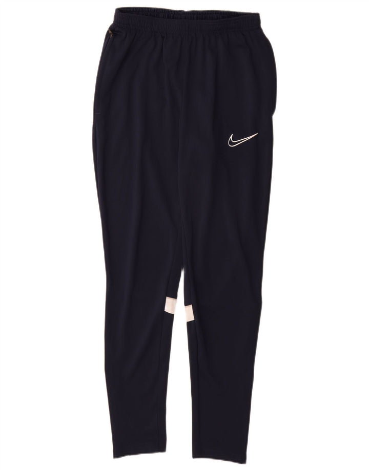 Pantalón De Chándal Nike Hombre Azul Marino Medio Poliéster Color Block