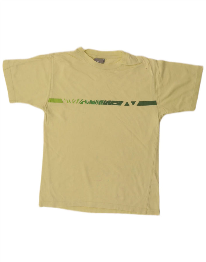 Nike Camiseta gráfica para niños 10-11 años Mediana Amarillo Algodón