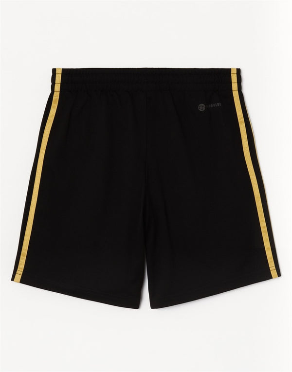 Adidas Pantalones cortos deportivos MESSI Graphic para niños 9-10 años W25 L7 Negro Deportes