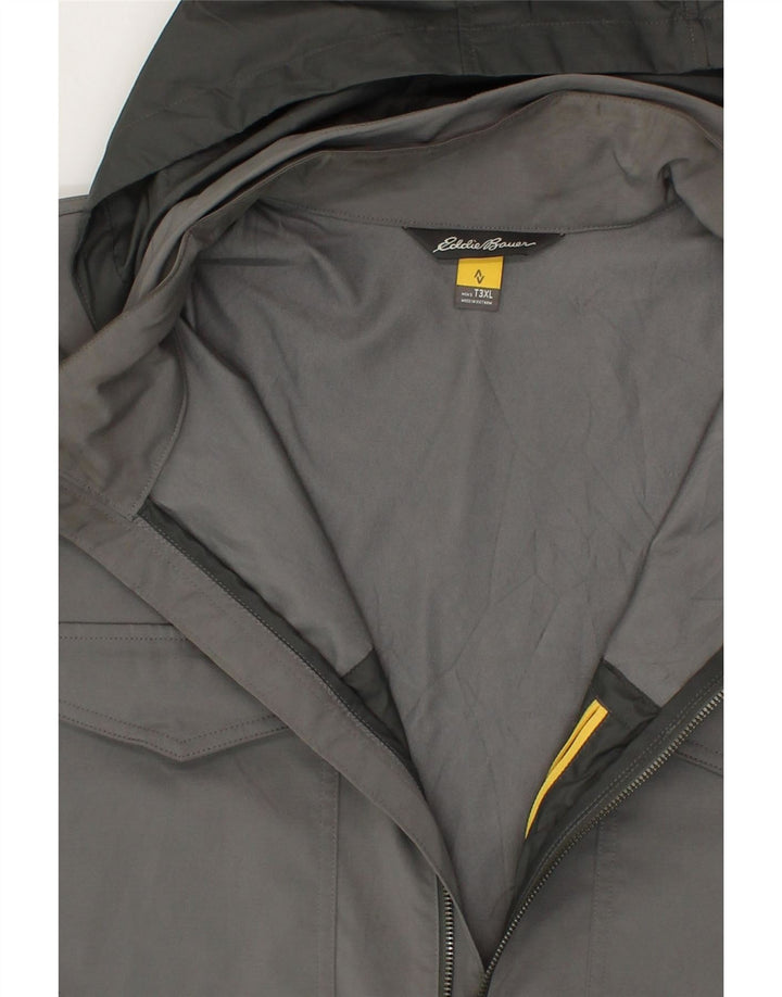EDDIE BAUER Womens Hooded Utility Jacket UK 22 3XL Grey Polyester Vintage Eddie Bauer and Second-Hand Eddie Bauer from Messina Hembry 